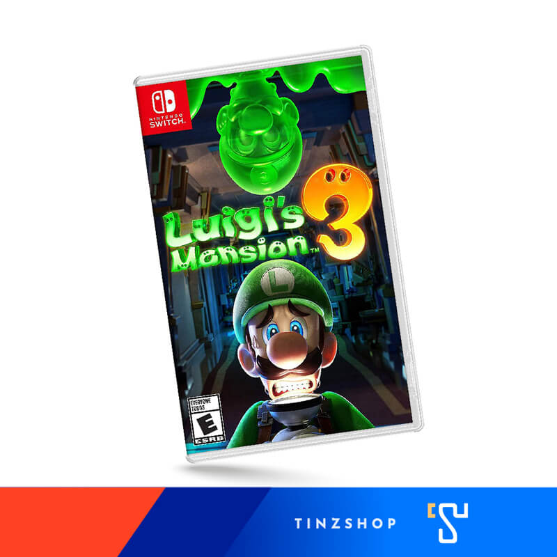 แผ่นเกม Nintendo Switch Luigi's Mansion 3 ภาษาอังกฤษ